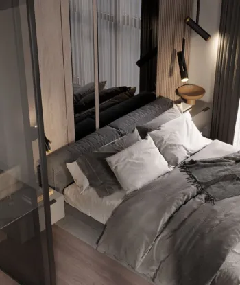 Интерьер спальни в современном стиле смотреть на Basicdecor
