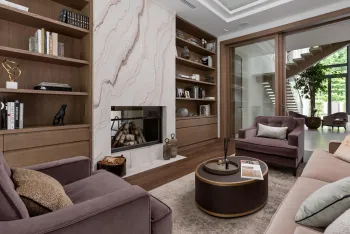 Интерьер гостиной  смотреть на Basicdecor