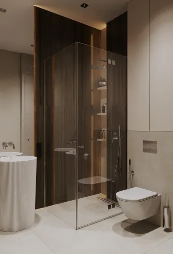 Интерьер ванной  смотреть на Basicdecor