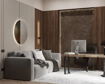 Интерьер c подсветкой  смотреть на Basicdecor