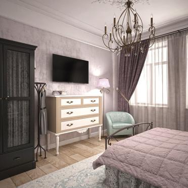 Интерьер спальни в ретро смотреть на Basicdecor