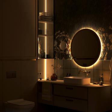 Интерьер ванной  смотреть на Basicdecor