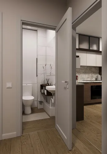 Интерьер ванной  смотреть на Basicdecor