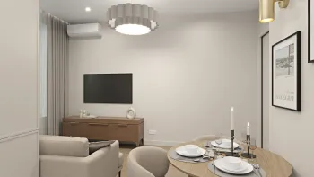 Интерьер гостиной  смотреть на Basicdecor