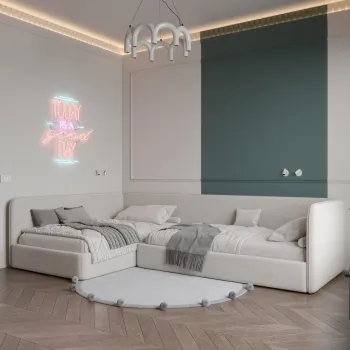 Интерьер детской c подсветкой  смотреть на Basicdecor