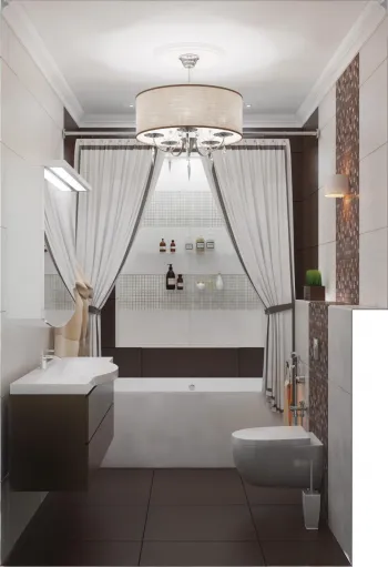 Интерьер ванной в неоклассике смотреть на Basicdecor