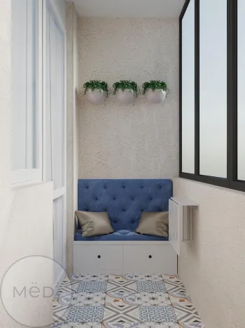 Интерьер балкона  смотреть на Basicdecor