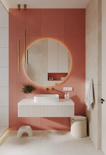 Интерьер ванной  смотреть на Basicdecor
