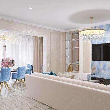 Интерьер гостиной  смотреть на Basicdecor