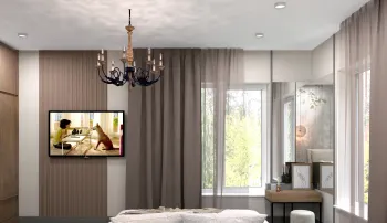 Интерьер спальни  смотреть на Basicdecor