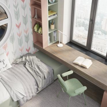 Интерьер детской  смотреть на Basicdecor
