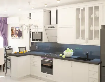 Интерьер кухни в неоклассике смотреть на Basicdecor