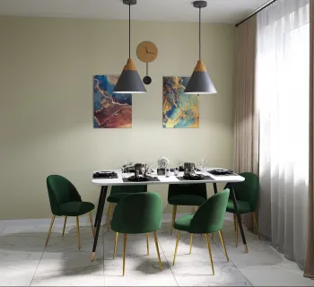 Интерьер столовой  смотреть на Basicdecor