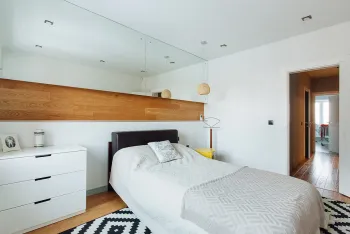 Интерьер спальни в скандинавском стиле смотреть на Basicdecor