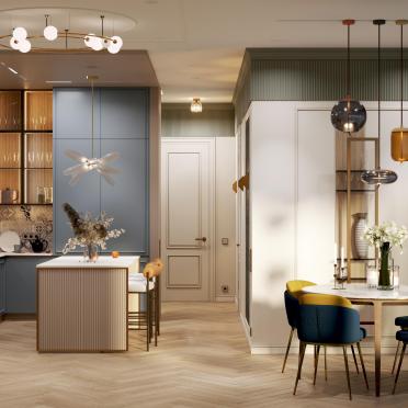 Интерьер кухни  смотреть на Basicdecor