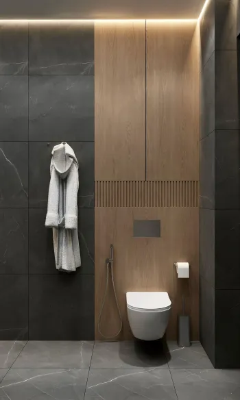 Интерьер ванной  смотреть на Basicdecor