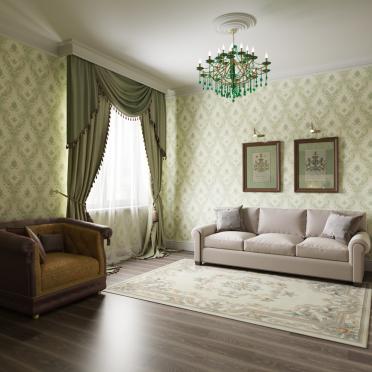 Интерьер гостиной  смотреть на Basicdecor