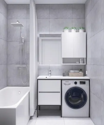 Интерьер ванной  смотреть на Basicdecor