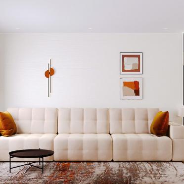 Интерьер гостиной  смотреть на Basicdecor