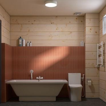 Интерьер ванной  смотреть на Basicdecor