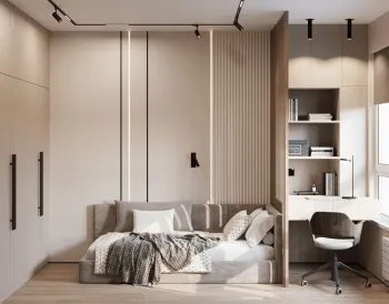 Интерьер спальни  смотреть на Basicdecor