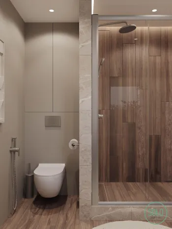 Интерьер ванной  смотреть на Basicdecor