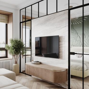 Интерьер гостиной  смотреть на Basicdecor