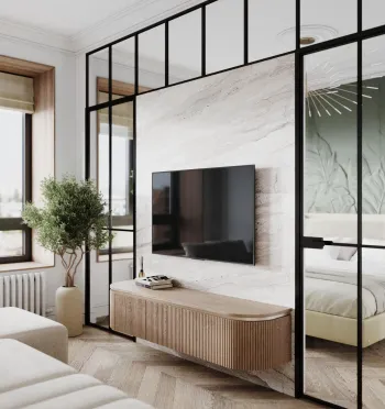 Интерьер гостиной  смотреть на Basicdecor