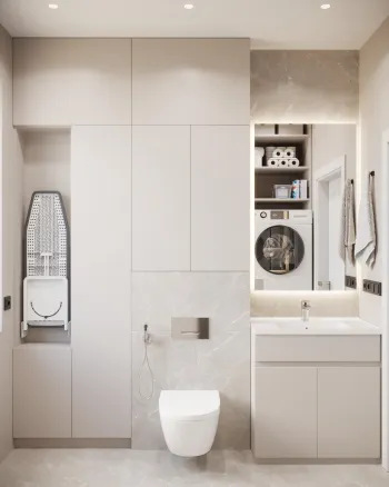 Интерьер ванной  смотреть на Basicdecor