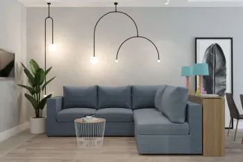 Интерьер гостиной в современном стиле смотреть на Basicdecor
