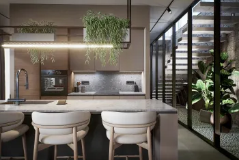 Интерьер кухни  смотреть на Basicdecor