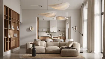 Интерьер гостиной  смотреть на Basicdecor
