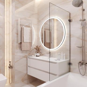 Интерьер ванной  смотреть на Basicdecor