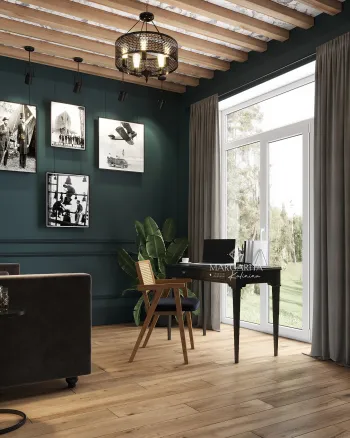 Интерьер кабинета  смотреть на Basicdecor