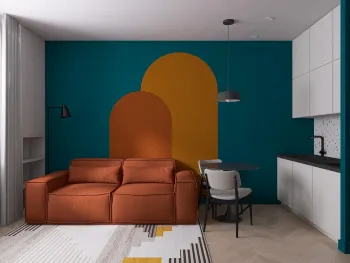 Интерьер гостиной  смотреть на Basicdecor