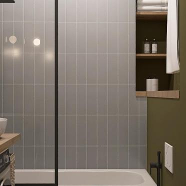 Интерьер ванной  смотреть на Basicdecor