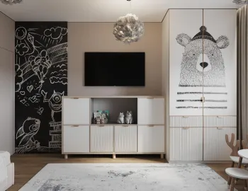 Интерьер детской с для мальчика  смотреть на Basicdecor