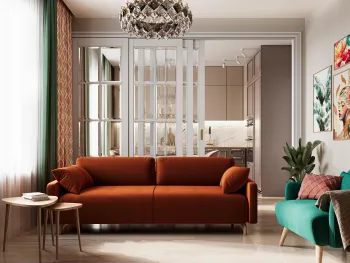 Интерьер гостиной  смотреть на Basicdecor