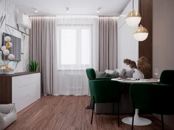 Интерьер столовой в современном стиле смотреть на Basicdecor