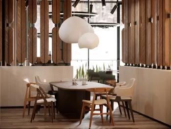 Интерьер кафе и ресторана  смотреть на Basicdecor