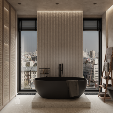 Интерьер ванной  смотреть на Basicdecor