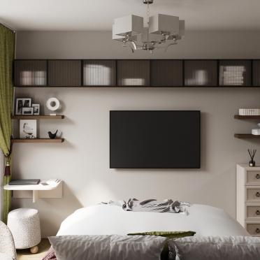 Интерьер спальни  смотреть на Basicdecor