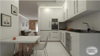 Интерьер кухни с угловой кухней в современном стиле смотреть на Basicdecor