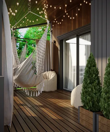 Интерьер балкона  смотреть на Basicdecor