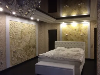 Интерьер спальни в стиле фьюжн смотреть на Basicdecor