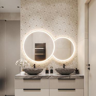 Интерьер ванной  смотреть на Basicdecor