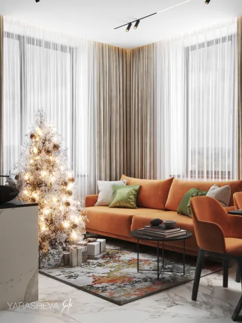 Интерьер гостиной  смотреть на Basicdecor