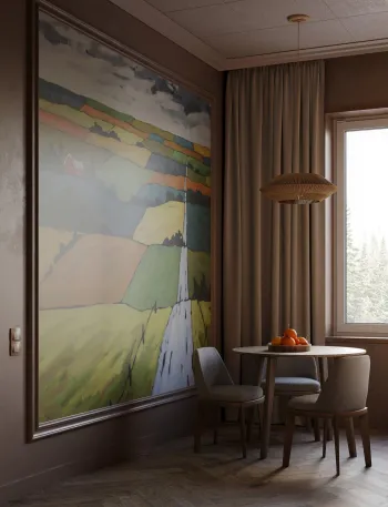 Интерьер столовой  смотреть на Basicdecor