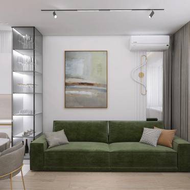 Интерьер гостиной  смотреть на Basicdecor