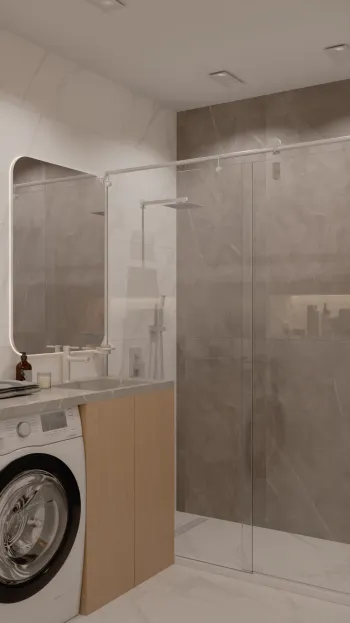 Интерьер ванной  смотреть на Basicdecor